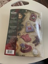 Christmas BUCILLA 85458 Shopping Spree Felt Ornaments Kit