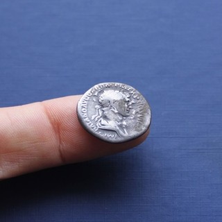 Imperial Roman Silver Coin Denarius Of Trajan c 98 AD