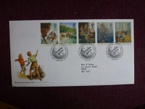 GB first day cover  Famous Five