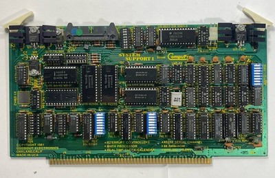 Rare Vintage Compupro System Support 1 Multi Function Card S100 Board 1981 162G