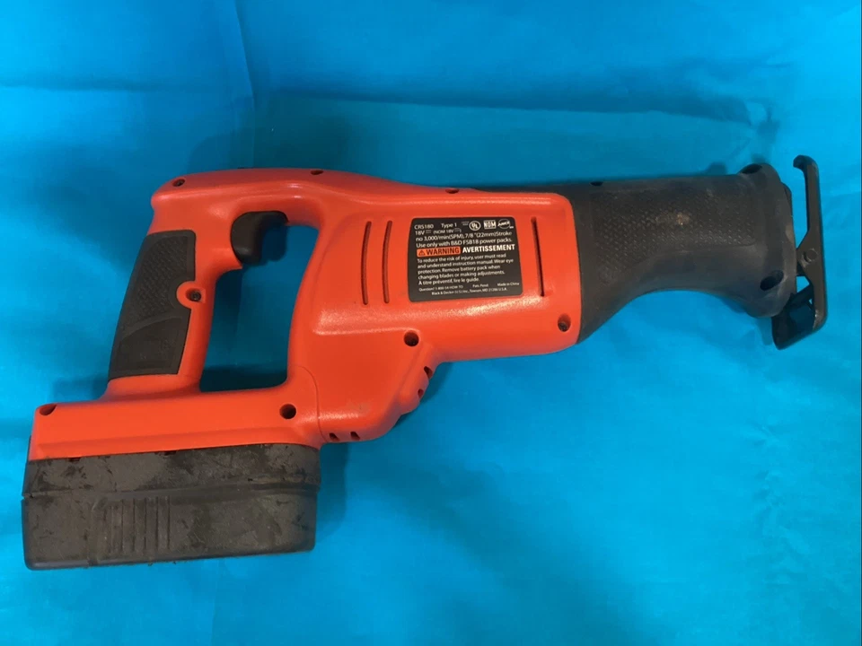 Black & Decker CRS180 Fire Storm 18v Cordless Reciprocating Saw NEW - Image 2 of 3