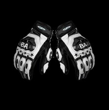 Destroy Lonely Love Lasts Forever BA Black America Motocross Gloves - One Size