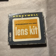 NEW OLD STOCK, VINTAGE HONEYWELL STROBONAR 310/330 LENS KIT
