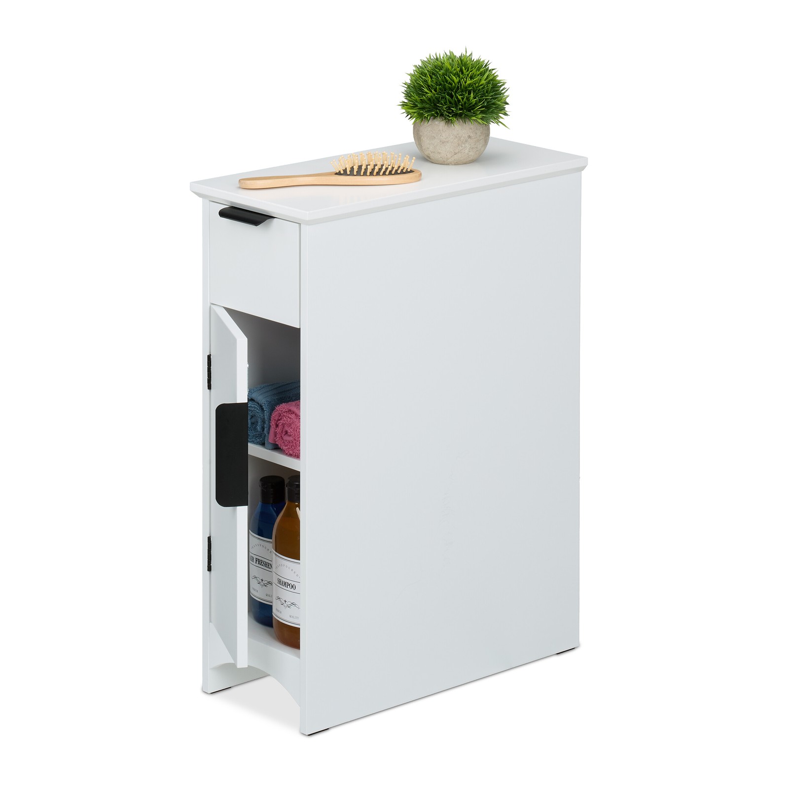 Armoire de niche Étagère de salle de bains Étagère d'appoint avec