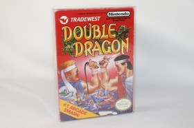 Double Dragon NES Nintendo Complete CIB! Very Good Condition w/ RARE REG CARD!