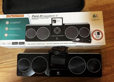 Logitech Pure-Fi Anywhere 2 Compact Speakers For iPod/iPhone 2004