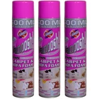 3 x 500ml Xanto Vamoosh Carpet & Sofa Foam Cleaner Stain Odour Remover Upholster