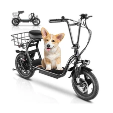 Caroma Electric Scooter for Adults with Seat, Max 30Miles Ranges, Top Speed 2...