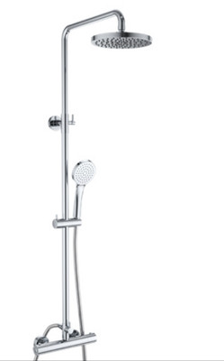 Roca Splash T Chrom Thermostat Doppelsäulen
