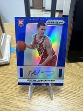 2013-14 Panini Prizm Auto Wal-Mart Blue Prizm 25/99 Erik Murphy #2 Auto h3e