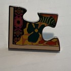 Disney WDW - Bottom Left Corner - Animal Kingdom Mural Puzzle - Mystery Pin