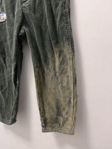 Mono cargo pana verde Mickey vintage Disney talla 5Y bordado envejecido - Imagen 7 de 11