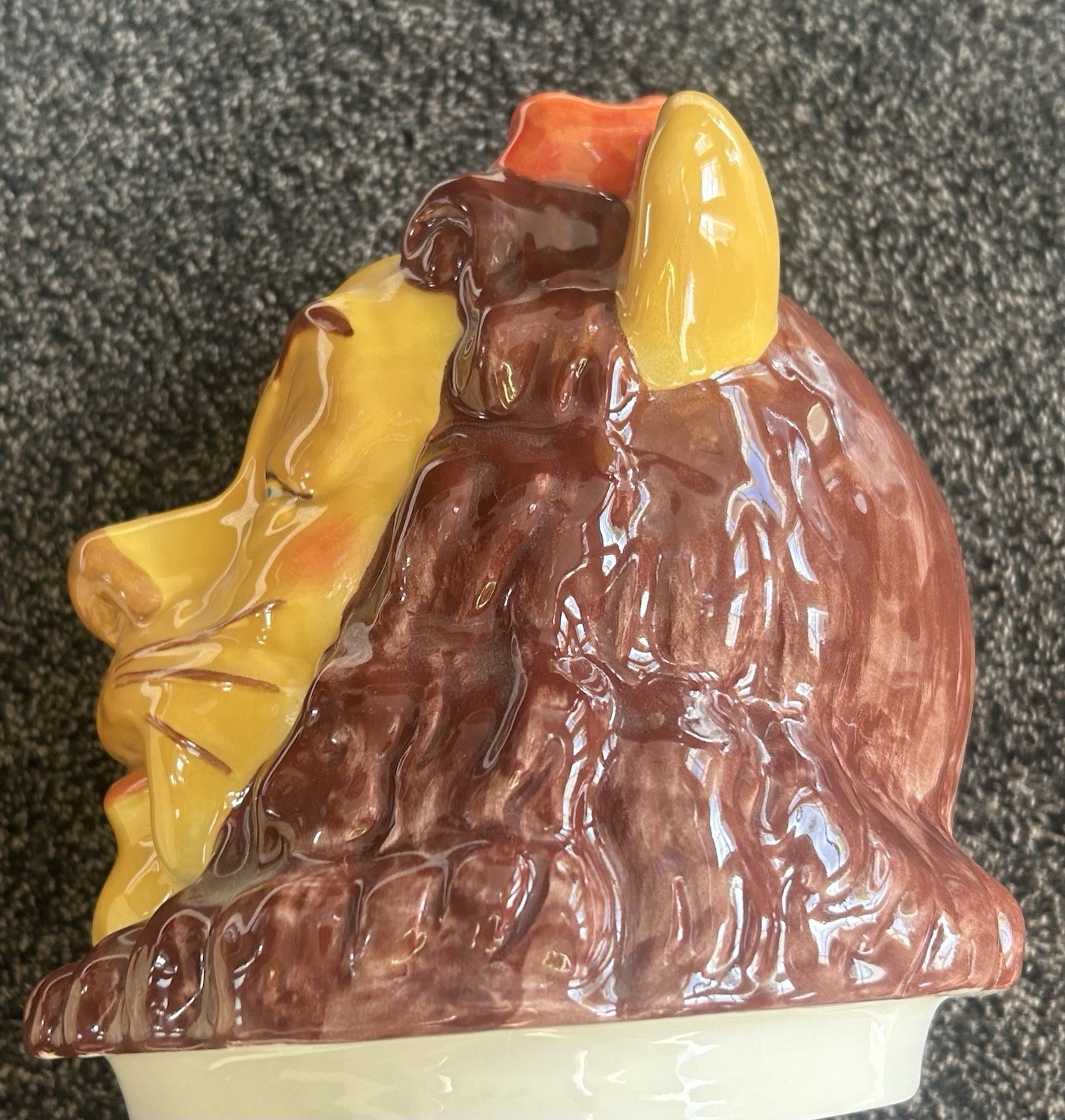 Treasure Craft Star Jars Wizard Of Oz Cookie Jar Cowardly Lion #/ 1930 Mint