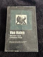 Van Halen Women and Children First Cassette Tape 1980