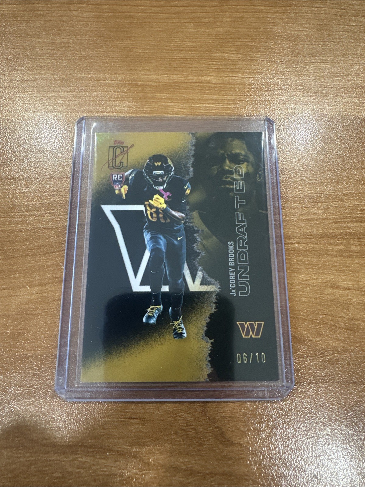 2025 Topps Signature Class - Rookies Ja'Corey Brooks #243 (RC) /10 Black Gold