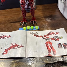 Lego Bionicle Hakann 8901 Complete All 💯 Guaranteed Canister Manual No Missing