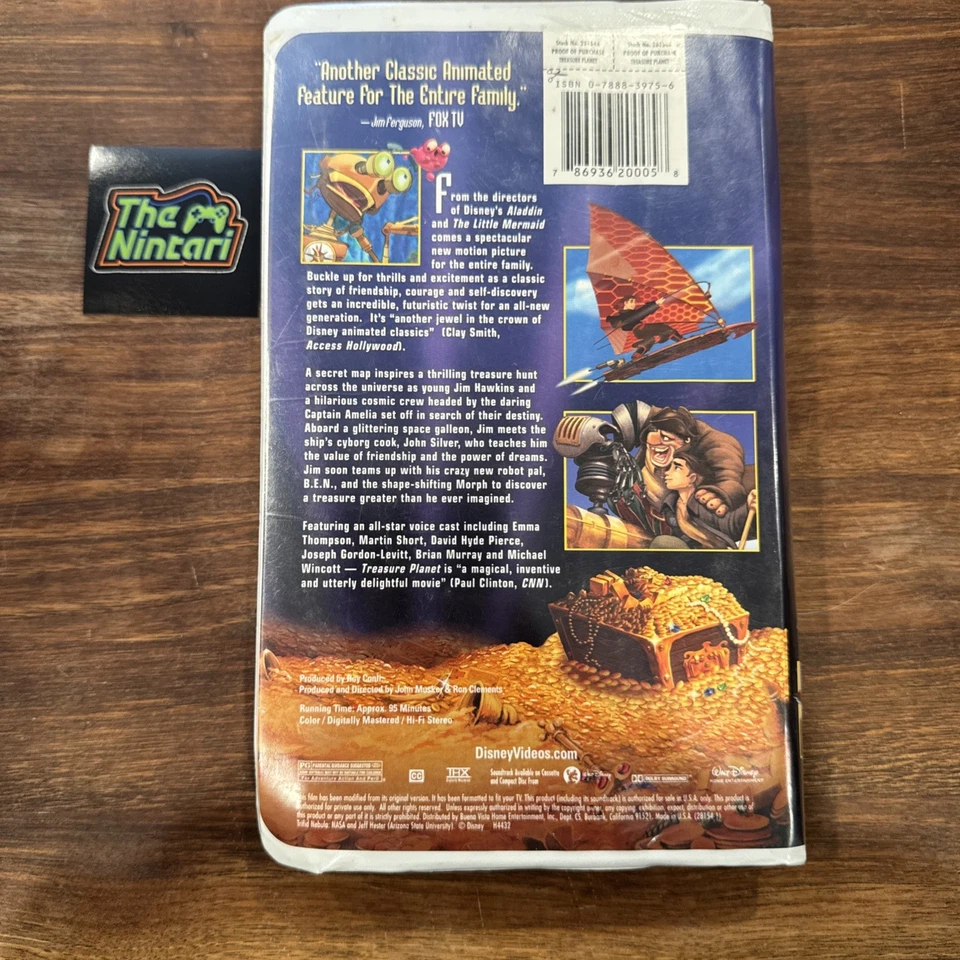 Treasure Planet VHS, 2003 Walt Disney - Image 2 of 4