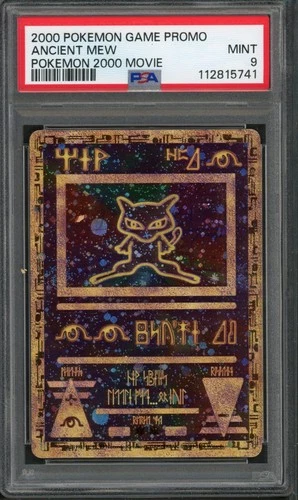 Pokemon PSA 9 Mint 2000 Movie Promo Ancient Mew