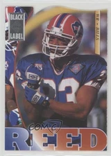 1995 Collector's Edge Black Label Silver Die-Cut Andre Reed #21 HOF