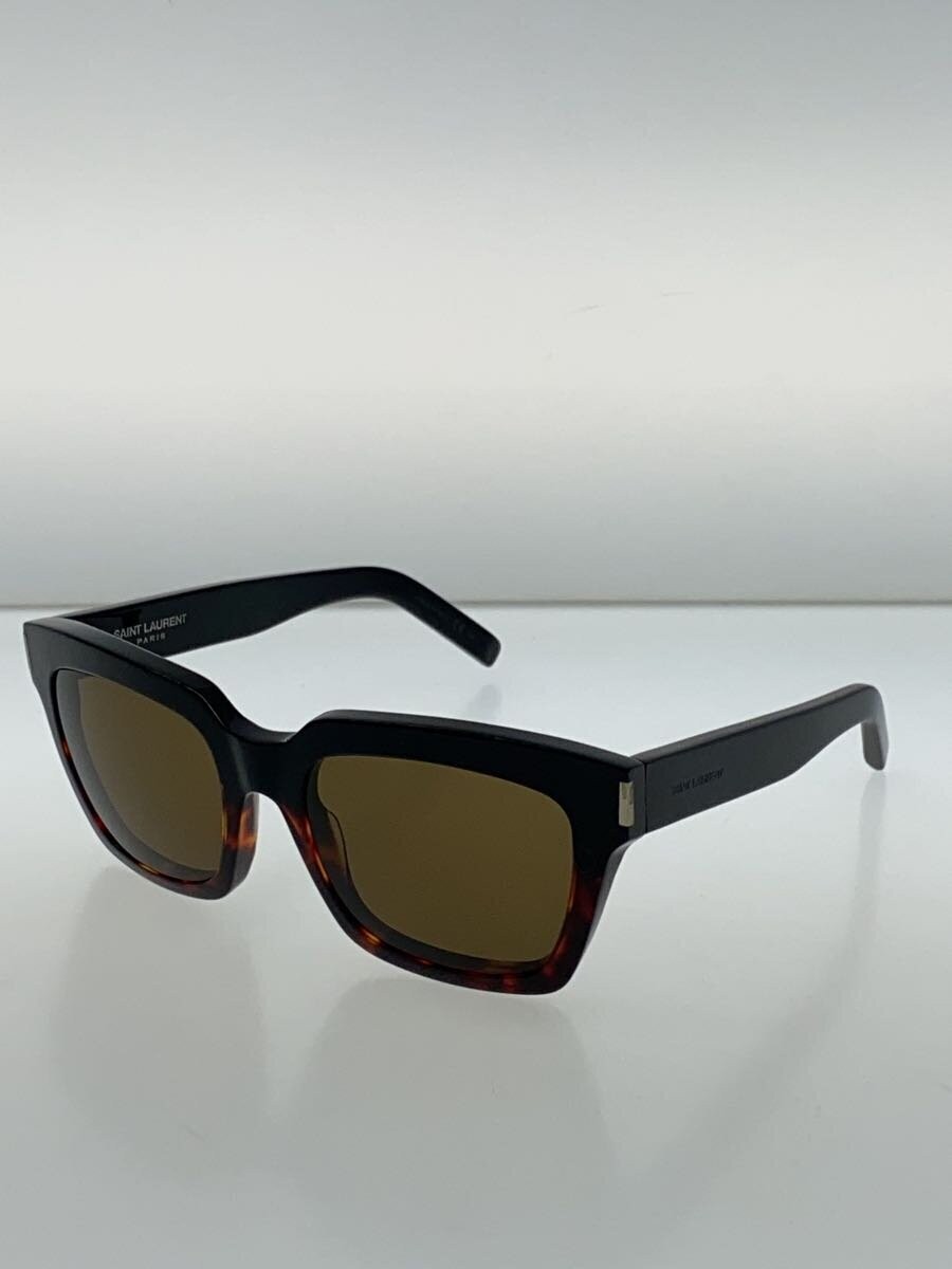 Occhiali da sole Saint Laurent's audaci 1 montatura marrone nuovi