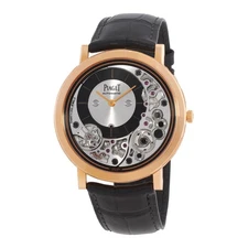 Piaget Altiplano Automatic Silver Dial 18kt Rose Gold Men's Watch G0A43120