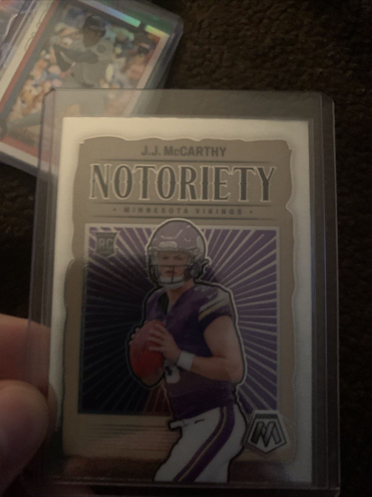 2024 Panini Donruss - Vortex J.J. McCarthy #VOR-JMC (RC)