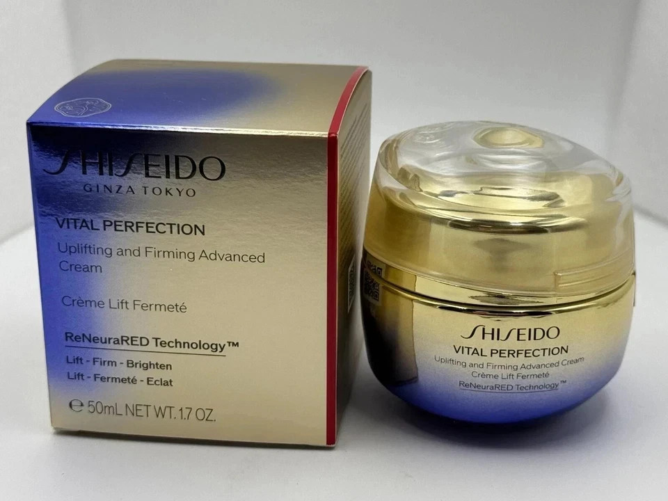 Shiseido Vital Perfection Advanced Cream Uplifting and Firming 1.7oz / 50 ml NIB
