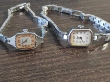 Vintage women's Soviet bracelet watch LuchChaika mechanical USSR does not work!