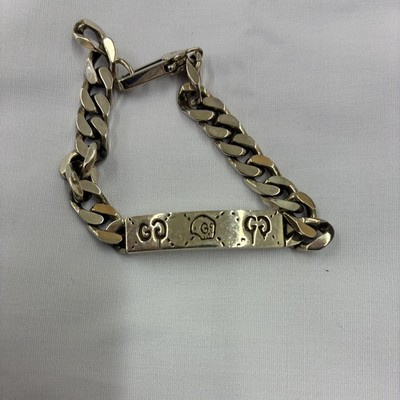 GUCCI ブレスレット スカル Skull Silver Bracelet by GUCCI - Model Number Included | eBay