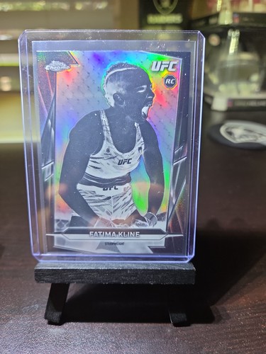 2026 Topps Chrome UFC Fatima Kline Negative Refactor