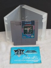 Section Z NES Cartridge Manual and storage box Tested WORKS