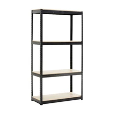 Heavy Duty Garage Shelving Unit 4-Tier Metal Storage Rack 1320LBS Adjustable