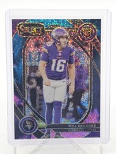 WILL REICHARD 2024 SELECT CLUB LEVEL COSMIC PRIZM SSP ROOKIE #300 VIKINGS Q3524