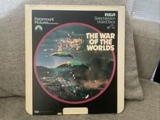 WAR OF THE WORLDS  RCA Selectavision Videodisc