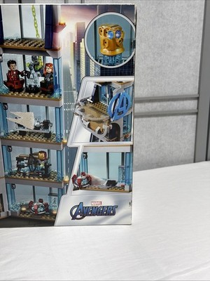 Lego Marvel Avengers Tower Battle- Set # 76166 - New In Sealed Box