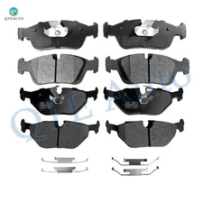 Set of 8 Front-Rear Ceramic Brake Pad Kit For 1996-2000 BMW 328I Base
