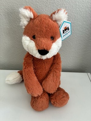 Jellycat Bashful Fox Cub 12” AUTHENTIC w/ Original Style Hang Tag