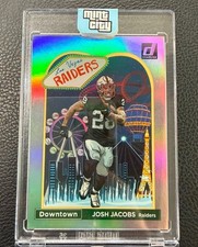 2023 Panini Donruss Josh Jacobs Downtown Las Vegas Raiders #D-12