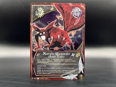 Naruto Uzumaki (Four Tails) N-1062 Foil Tales of the Gallant Sage Naruto CCG