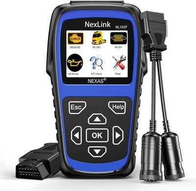 NEXAS NL102P Heavy Duty Truck Scanner with DPF Regen Oil Reset Diesel Diagnostic