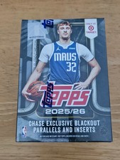 2025 26 Topps Basketball Target Black Friday Blackout Value Blaster Box Flagg