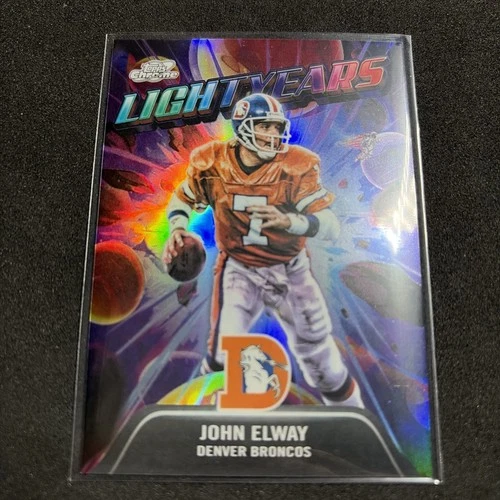 2025 Topps Cosmic Chrome John Elway Base (RAW)