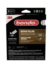 Bondo 2 Oz. Ready Mix Wood Filler WF-2PK-ES Bondo WF-2PK-ES 076308425906