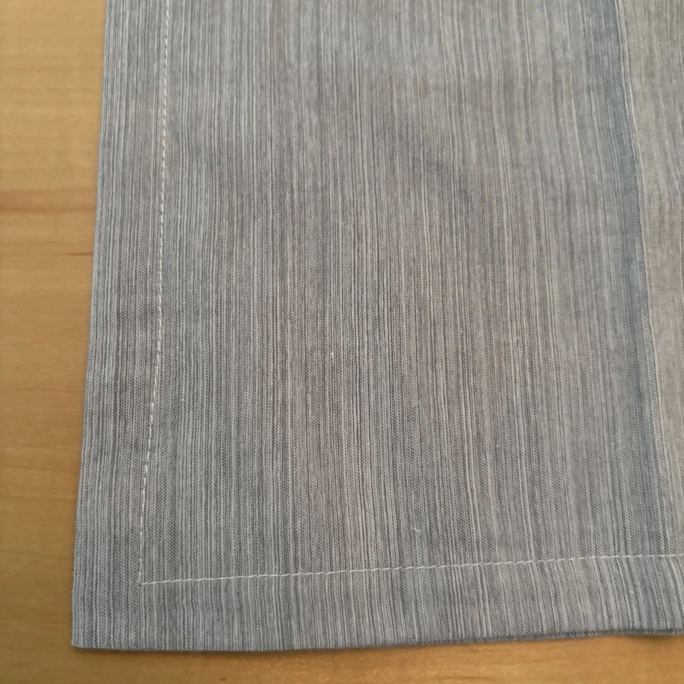 Hotel Collection Hilo Teñido Estándar SHAM 100% Algodón 20 x 28 Gris Transpirable Foto 2 de 4