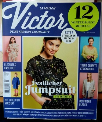 Victor La Maison Nähtipps Extra Festlicher Jumpsuit für Anfänger elegant Trend