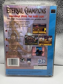 ETERNAL CHAMPIONS: CHALLENGE FROM THE DARK SIDE (SEGA CD, 1994)  W/ Reg Card