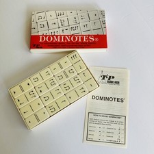Dominotes 1978 Educational Music Game Teacher Gift Instructions Classroom HTF