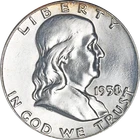 1958-P Franklin Half Dollar