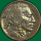 1938-D Buffalo Nickel Extremely Fine XF Coin #39847