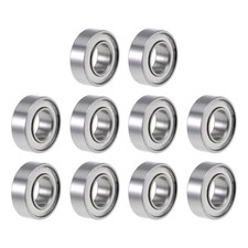 10pcs R166ZZ Deep Groove Ball Bearing 3/16"x3/8"x1/8" Shielded Z2 Lever Bearings